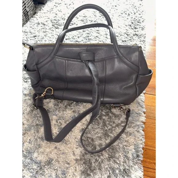 Lily Jade Shaylee Gray Diaper Bag Strap Converts Backpack Accessory Organizer - Picture 6 of 10